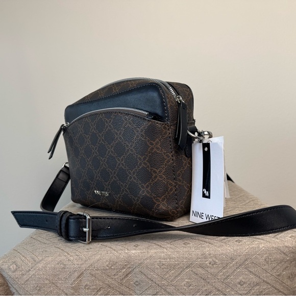 Nine West Brown Crossbody NWT - Picture 3 of 9